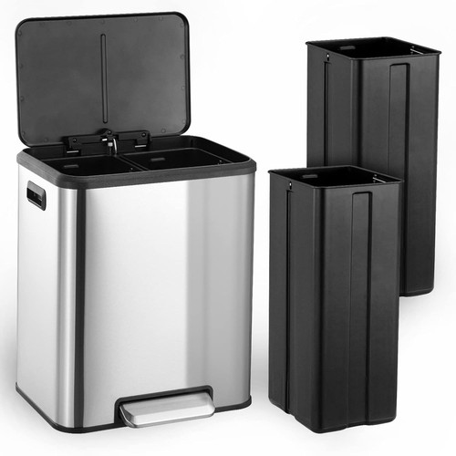 Kitchen trash can stainless - kitchen,